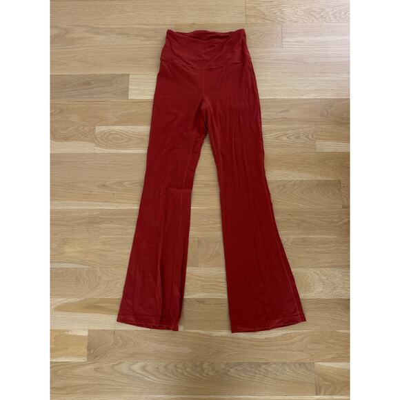 Lululemon Groove Super High Rise Flared Pant // Cayenne // 6 - Picture 4 of 6